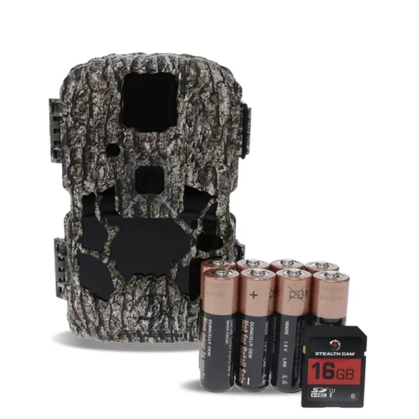Gsm Stealth Cam Prevue 30 Combo Cellular Trail Camera with 8 AA Batteries and 16GB Memory Card