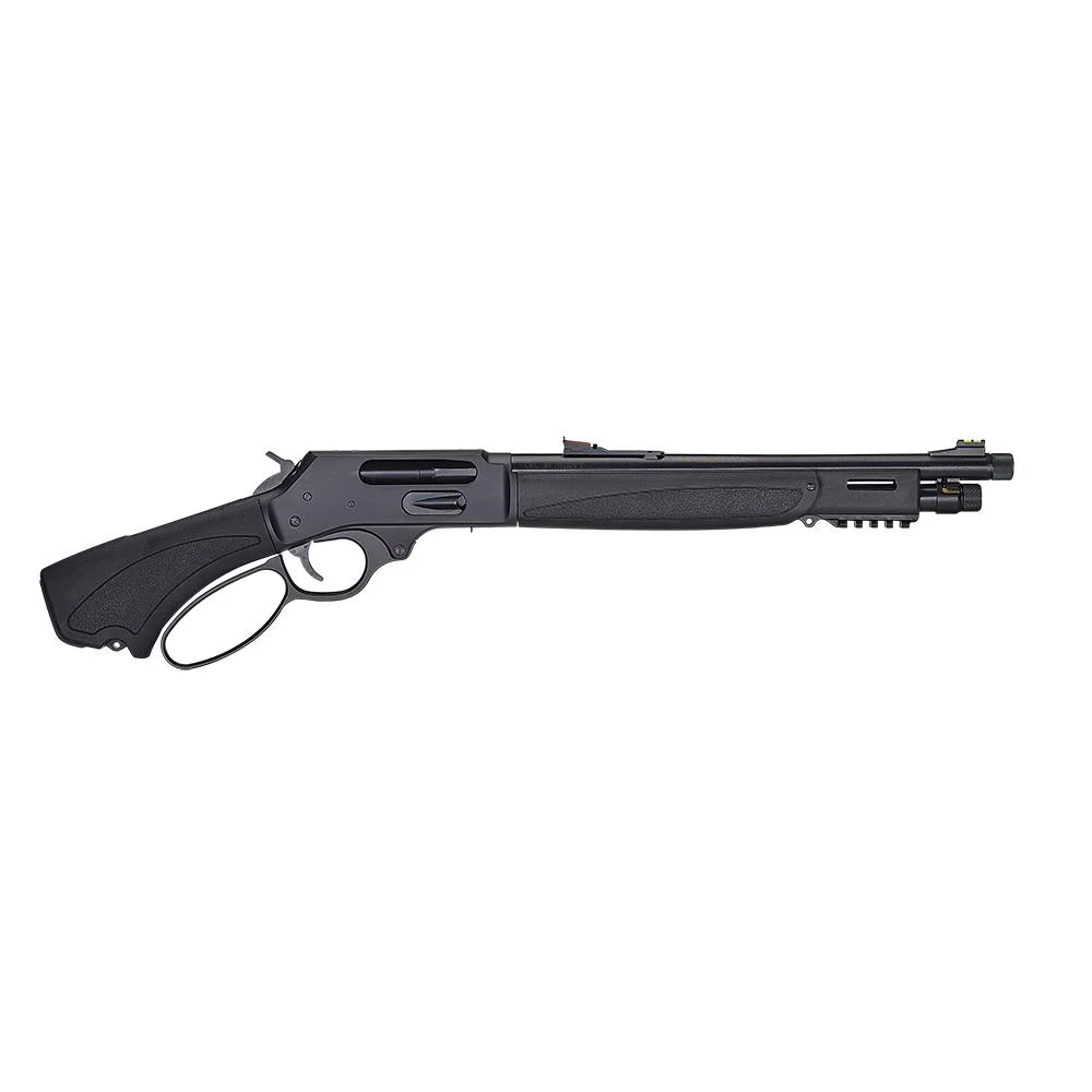 h10-bears-leg-45-70-govt-pistol-primary Henry Repeating Arms Company Henry H10 Bear's Leg Handgun .45-70 Gov't 3rd Capacity 13.8" Threaded Barrel Black