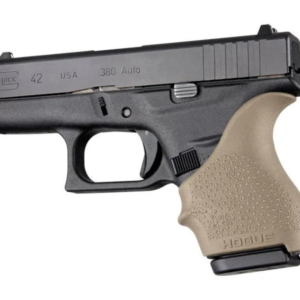 Hogue Inc. HandAll Beaver Tail Grip Sleeve Glock 42 43 Flat Dark Earth