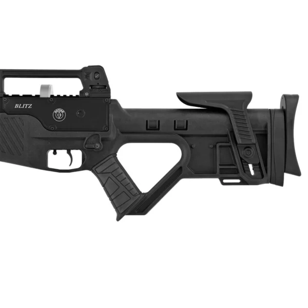 Hatsan USA / Escort Shotguns Hatsan Blitz Full Auto Airgun 30 Caliber 2 Mags 730fps Black