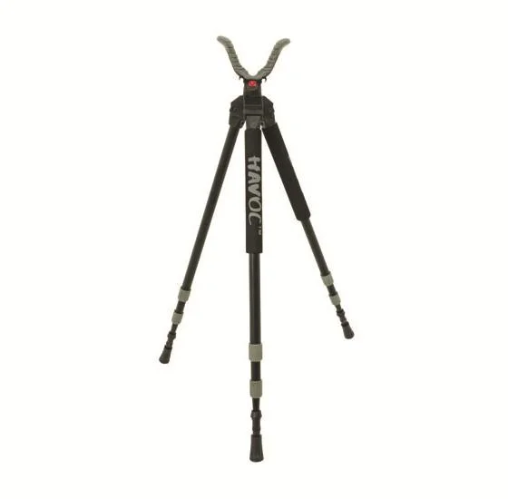 AOB BOG Havoc Shooting Stick Tripod Adjustable from 22"- 50"