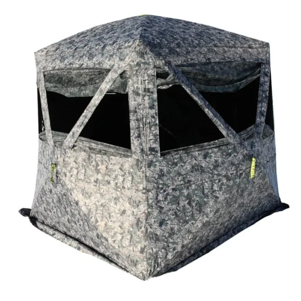 Gsm Hawk Mancave Ground Blind Grey