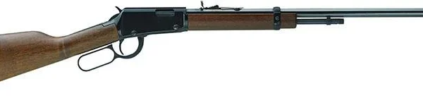 Henry Repeating Arms Company Henry Frontier Model 22 S/L/LR Rifle 10rd Magazine 24" Threaded Barrel Walnut Suppressor Ready