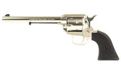 heritage-rough-rider-22-lr-revolver-primary-1 HERITAGE 22LR ONLY 6.5" NICKEL STAR