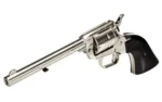 Taurus International - Heritage Heritage Rough Rider Revolver .22 LR 6rd Capacity 6.5" Barrel Silver Nickel with Black Grips