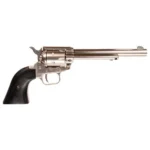 Taurus International - Heritage Heritage Rough Rider Revolver .22 LR 6rd Capacity 6.5" Barrel Silver Nickel with Black Grips