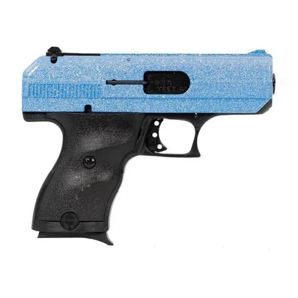 MKS SUPPLY LLC HiPoint C-9 Blue Sparkle Handgun 9mm Luger 8rd Magazine 3.5" Barrel Blue Slide with black Grip