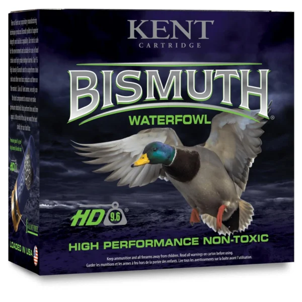 Kent Cartridge America Kent Bismuth High-Performance Non-Toxic Shotshells 12 ga 2-3/4" 1-1/4oz 1350 fps #4 25/ct