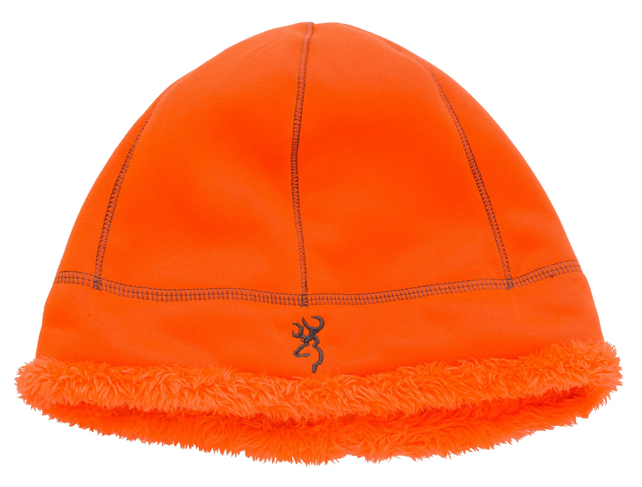 high-pile-fleece-beanie-blaze-primary Browning Wicked Wings Highpile Beanie Blaze