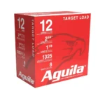 TXAT - DBA Aguila Ammunition Aguila High Velocity Sporting Clays Shotshells 12 ga 2-3/4" 1-1/8oz 1325 fps #8 25/ct