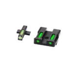 North Pass Ltd. Hiviz HIVIZ LiteWave H3 Green/White Front Ring sight for Springfield Models XDXDSXDE and XD-M models
