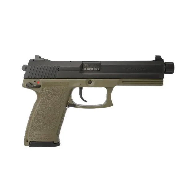 Heckler & Koch H&K Mark 23 Handgun .45 Auto 12rd Magazines(2) 5.87" Threaded Barrel Green Frame