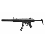 Heckler & Koch Inc. H&K MP5 Rifle .22 LR 10rd Magazine(1) 16.1" Barrel Faux Suppressor