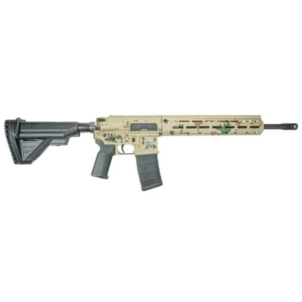 Heckler & Koch H&K MR762 75th Anniversary Rifle 7.62x51mm NATO 20rd Magazines (4) 16.5" Barrel Tropentarn Camo
