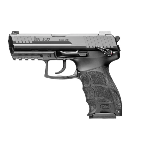 Heckler & Koch Inc. H&K P30 V3 Handgun 9mm Luger 15rd Magazines(2) 3.85" Barrel DA/SA trigger and Manual Decocker