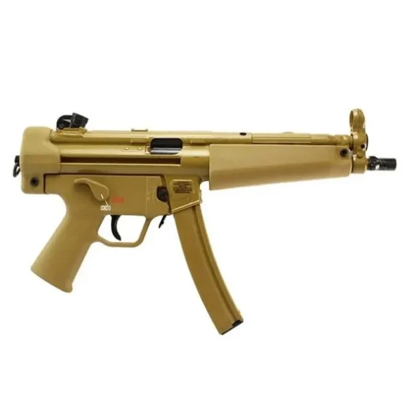 Heckler & Koch H&K SP5 Pistol 9mm luger 30rd Magazines(2) 8.86" Barrel RAL8000 Tan Cerakote