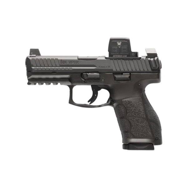Heckler & Koch Inc. H&K VP9A1 K Optic Equipped(Vortex) Handgun 9mm Luger 10rd Magazines (2) 4.09" Barrel Black