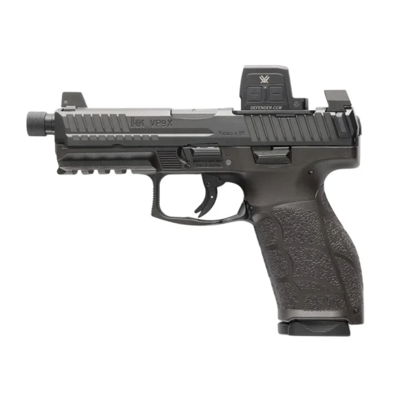 Heckler & Koch Inc. H&K VP9A1 X Tactical Optic Equipped(Vortex) Handgun 9mm Luger 15rd Magazines(2) 4.7" Threaded Barrel