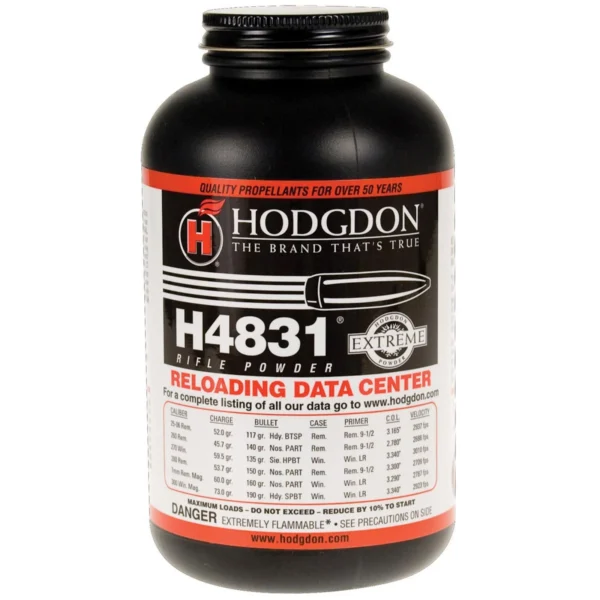 Hodgdon Powder Company Inc. Hodgdon Extreme H4831 Rifle Powder 1 lbs