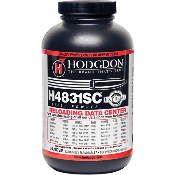 Hodgdon Powder Company Inc. Hodgdon Extreme H4831 Short Cut Rifle Powder 1 lbs