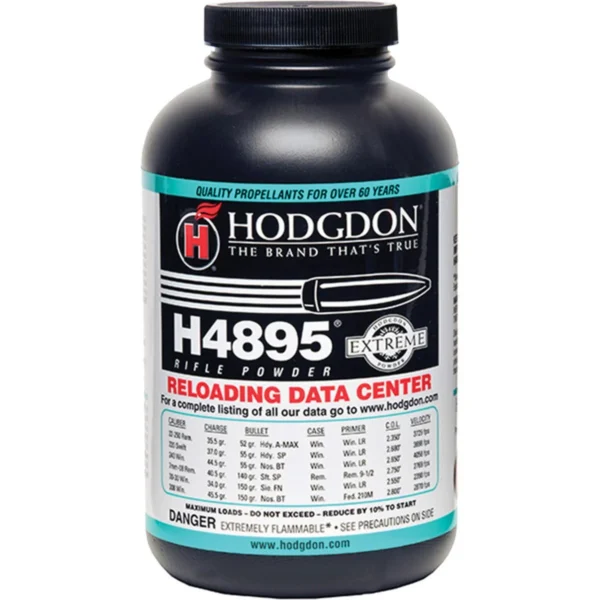 Hodgdon Powder Company Inc. Hodgdon Extreme H4895 Rifle Powder 1 lbs