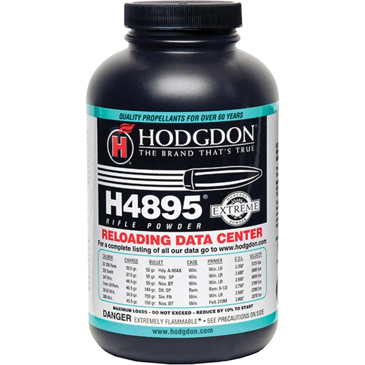 hodgdon-extreme-h4895-rifle-powder-primary Hodgdon Powder Company Inc. Hodgdon Extreme H4895 Rifle Powder 1 lbs