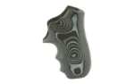 Hogue Inc. HOGUE GRIP RUGER LCR G10 BLACK/GREY