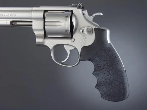 Hogue Inc. Hogue Grips S&W N Frame Round Butt Rubber Monogrip