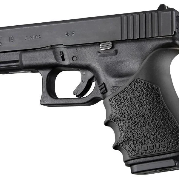 Hogue Inc. Hogue HandAll Beavertail Grip Sleeve Glock 19 23 32 38 Gen 3-4 Black