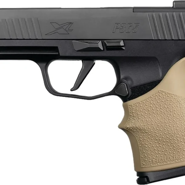 Hogue Inc. Hogue HandAll Beavertail Grip Sleeve Sig Sauer P365XL- FDE
