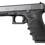 Hogue Inc. Hogue HandAll Beavertail Grip Sleeve Glock 17 G17 MOS G17L G22 G35 G35 MOS G34 G34 MOS G31 G37 Gen 3-4 Black
