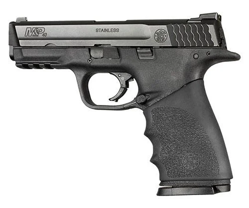 Hogue Inc. Hogue Handall Hybrid Grip Sleeve - S&W M&P 9mm 40 S&W .357 Sig Black