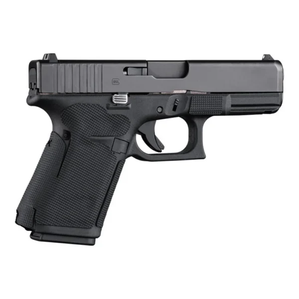 Hogue Inc. Hogue Wrapter Adhesive Grip Glock 19/19 MOS/44 (Gen 5) No Backstrap Rubber Block Texture Black