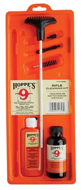hoppes-243-257-caliber-cleaning-kit-6mm-6-5mm-primary-1 Hoppe's Cleaning Kit for Calibers .243 - .257 Caliber 6mm 6.5mm