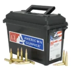 Hornady Mfg Hornady American Gunner Rifle Ammunition .223 Rem 55 gr HP-Match 3240 fps 247/ct