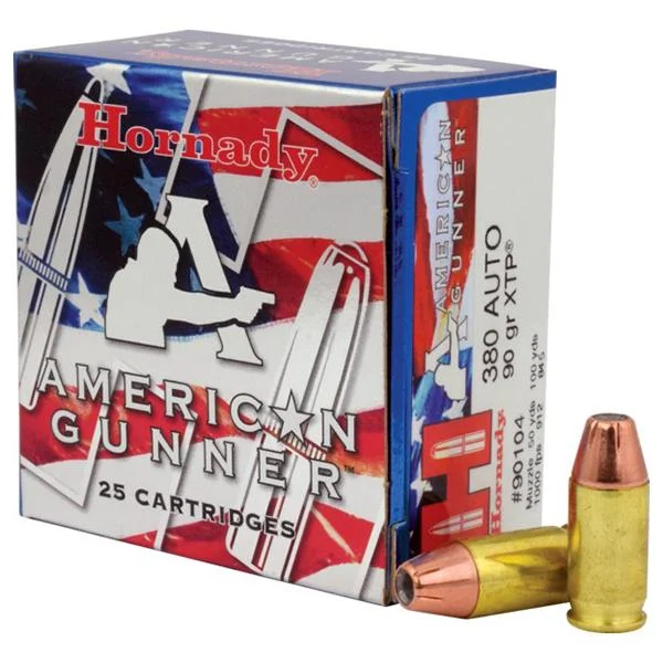 Hornady HRNDY AG 380ACP 90GR XTP 25/250