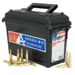 Hornady Mfg Hornady American Gunner Rifle Ammunition 5.56X45 NATO 55 gr HP 3240 fps 247/ct