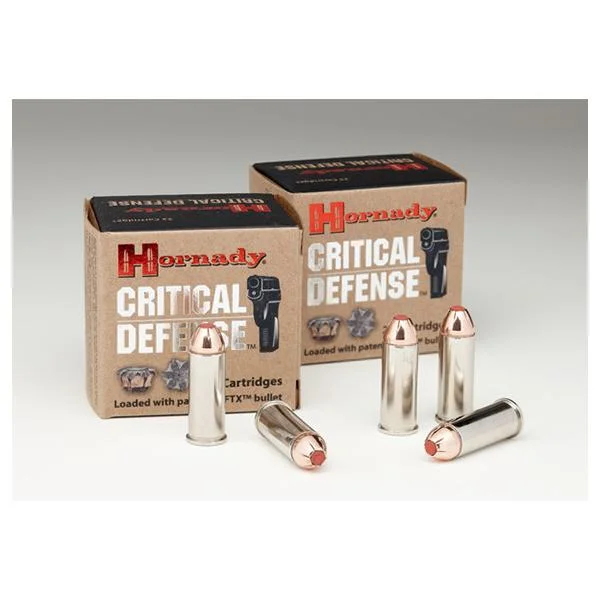 Hornady Mfg Hornady Critical Defense Handgun Ammo .44 Spl 165 gr FTX 900 fps 20/ct