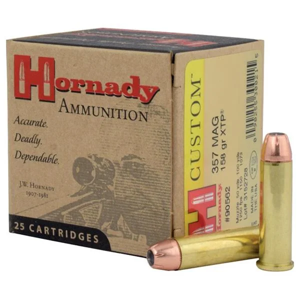 Hornady HRNDY 357MAG 158GR JHP/XTP 25/250