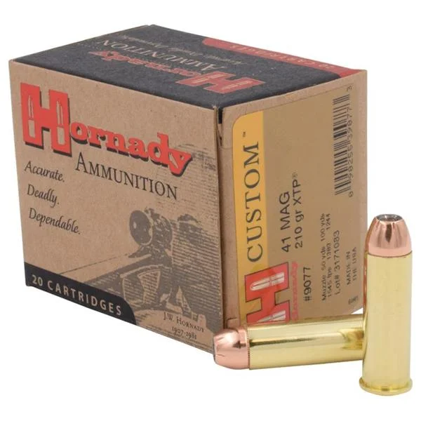 Hornady HRNDY 41MAG 210GR XTP 20/200