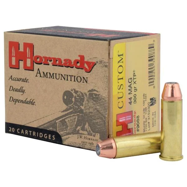 Hornady HRNDY 44MAG 300GR XTP 20/200