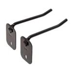 Hornady Reloading Hornady Square-Lok 4" Single Peg Hook Black 2/ct