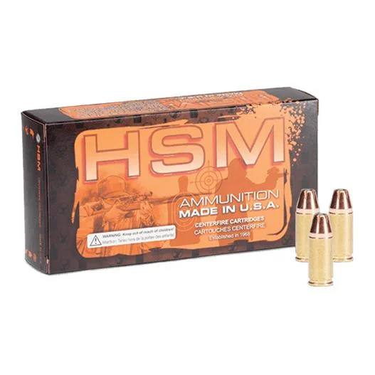 Hunting Shack DBA HSM Munitions HSM Self-Defense Handgun Ammunition .32-20 Win 100gr JHP 980 fps 50/ct