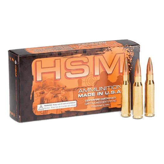 Hunting Shack DBA HSM Munitions HSM Lead Free TSX Rifle Ammunition .325 WSM 180gr Solid 2900 fps 20/ct