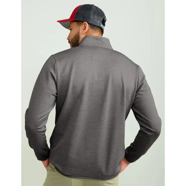 Marolina DBA HUK Huk Coldfront & Performance 1/4 Zip Long Sleeve Shirt Volcanic Ash Heather 2XL