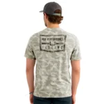 Marolina DBA HUK Huk Drift Performance Short Sleeve Shirt Seagull Camo S