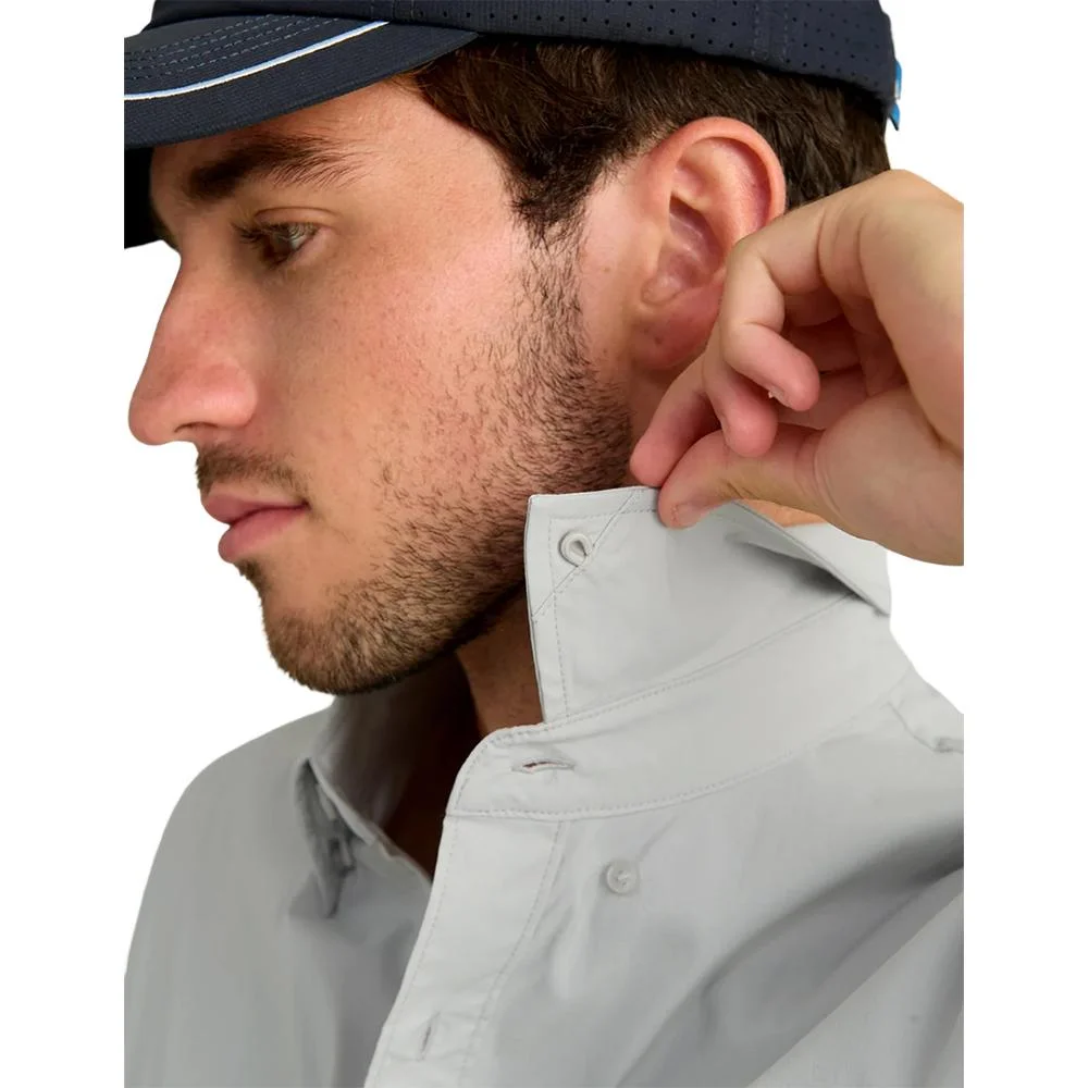 huk-icon-seagull-primary-1 Marolina DBA HUK Huk Icon Short Sleeve Button Down Shirt Seagull M