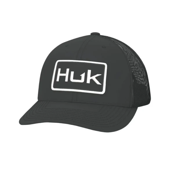 Marolina DBA HUK Huk Logo Trucker Hat Black
