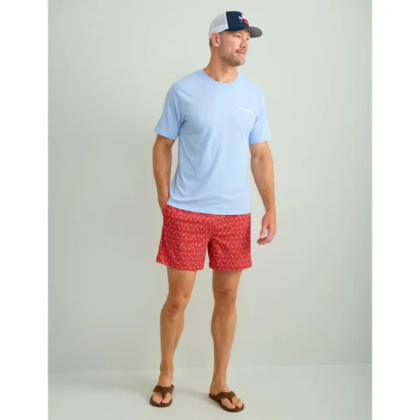 Marolina DBA HUK Huk Salute Short Sleeve T-Shirt Windsurfer S