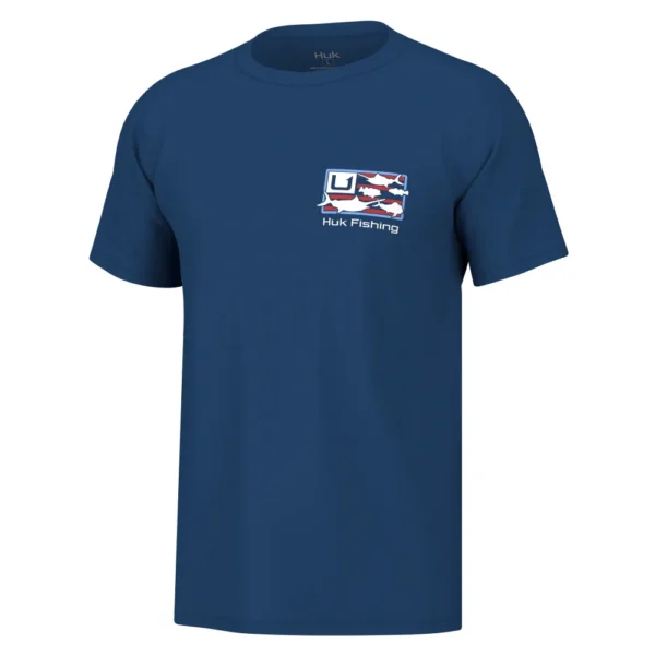 Marolina DBA HUK Huk Trophy Flag Short Sleeve Shirt Set Sail 2XL